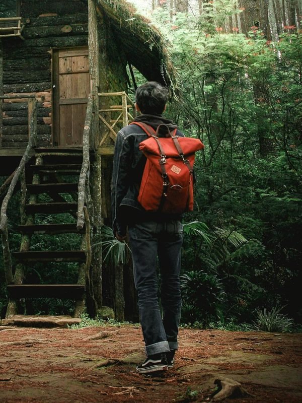 Vintage Strap Backpack