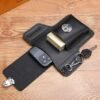 Multipurpose PU Leather Mobile Pouch with Belt Loop